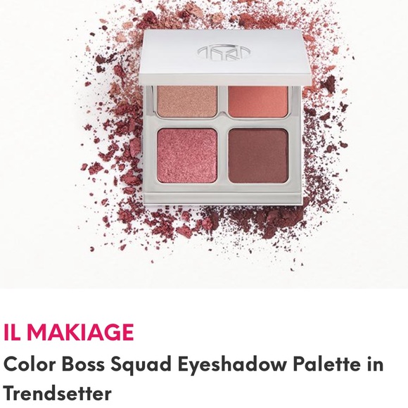 IL MAKIAGE Other - Il Makiage Color Boss Squad Multidimensional Eye Color Quad in Trendsetter NIB